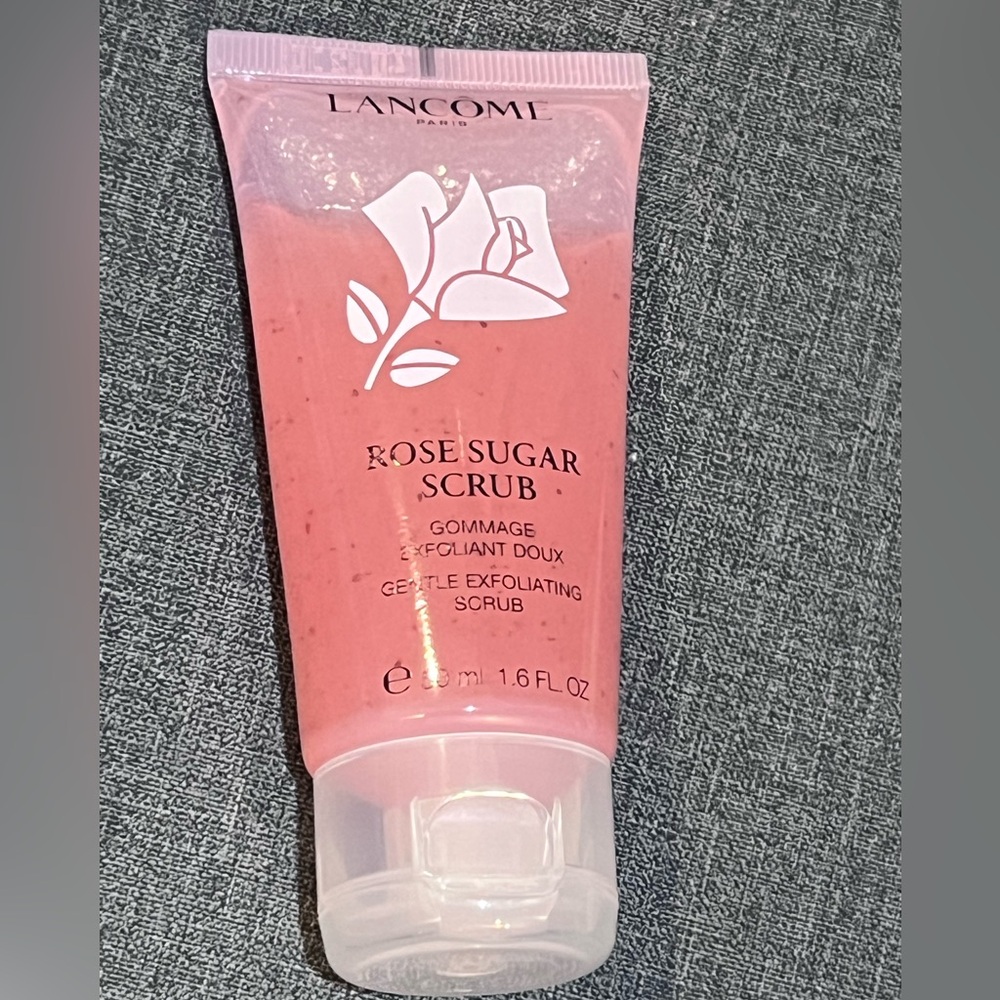 Lancôme Rose face Sugar Scrub NEW 1.6 oz Wowmns skincare - Picture 4 of 4